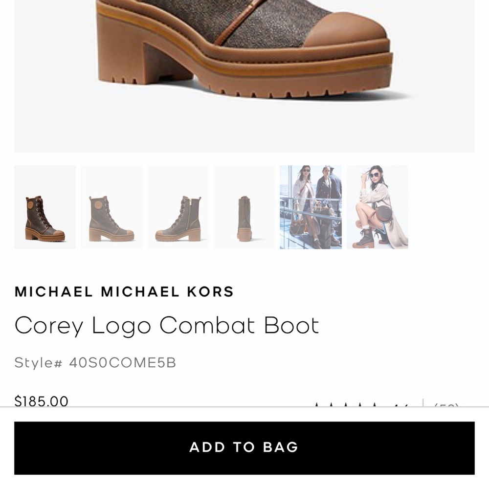 Micheal Kors Boots, worn once - Picture 7 of 7